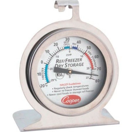 ALLPOINTS Allpoints 1381249 Thermometer, Shelf, -20/80F For Cooper-Atkins 1381249